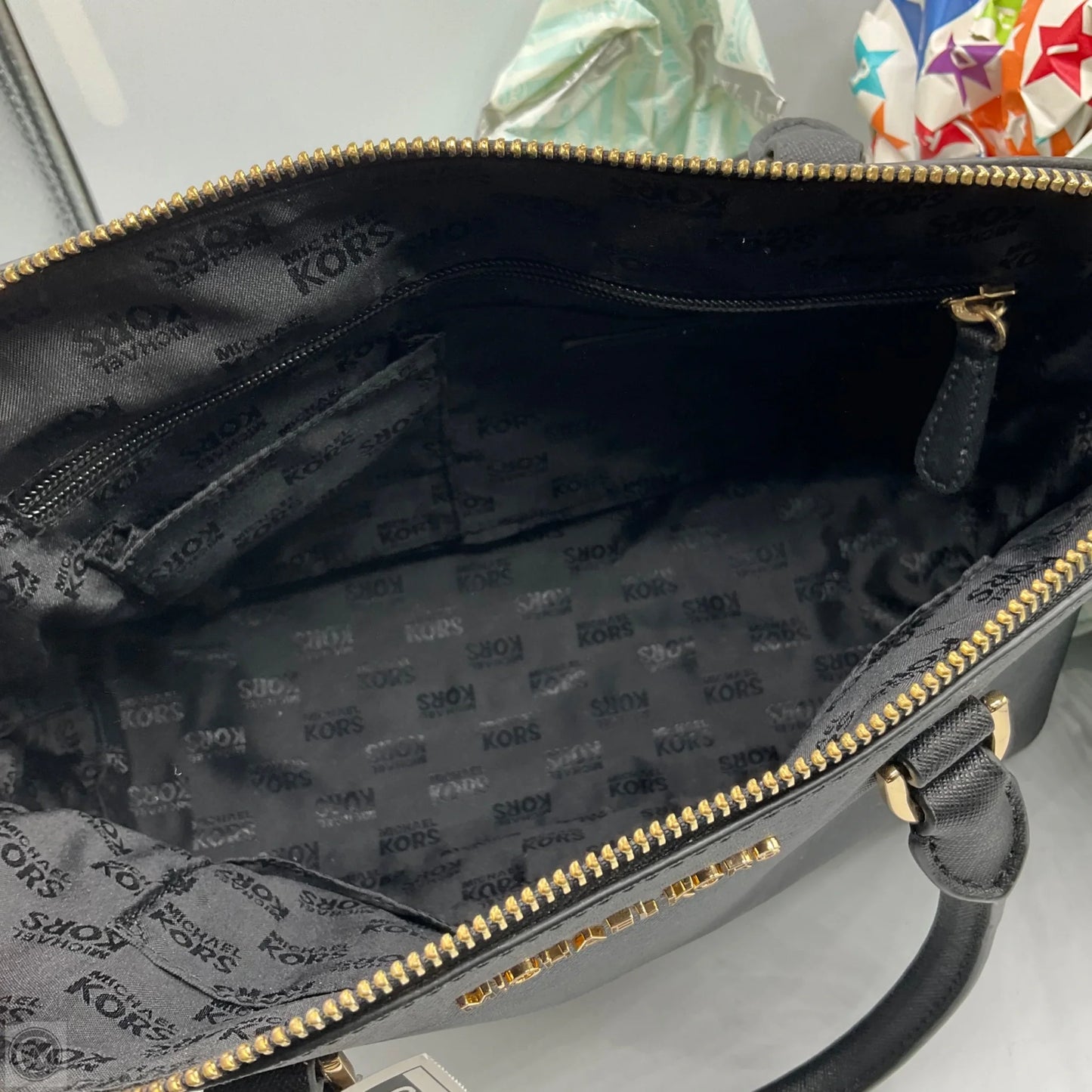 Handbag Designer By Michael Kors, Size: Large