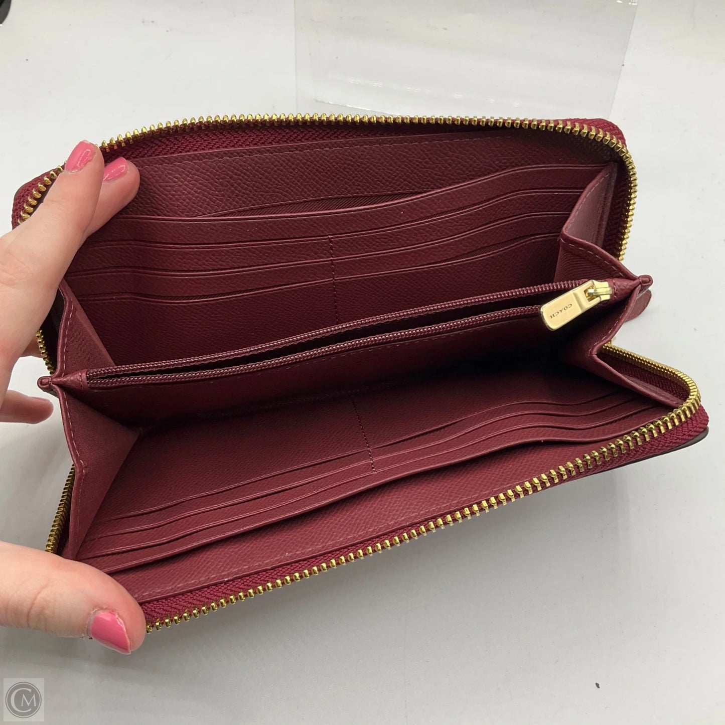 Wallet Designer By Coach, Size: Large