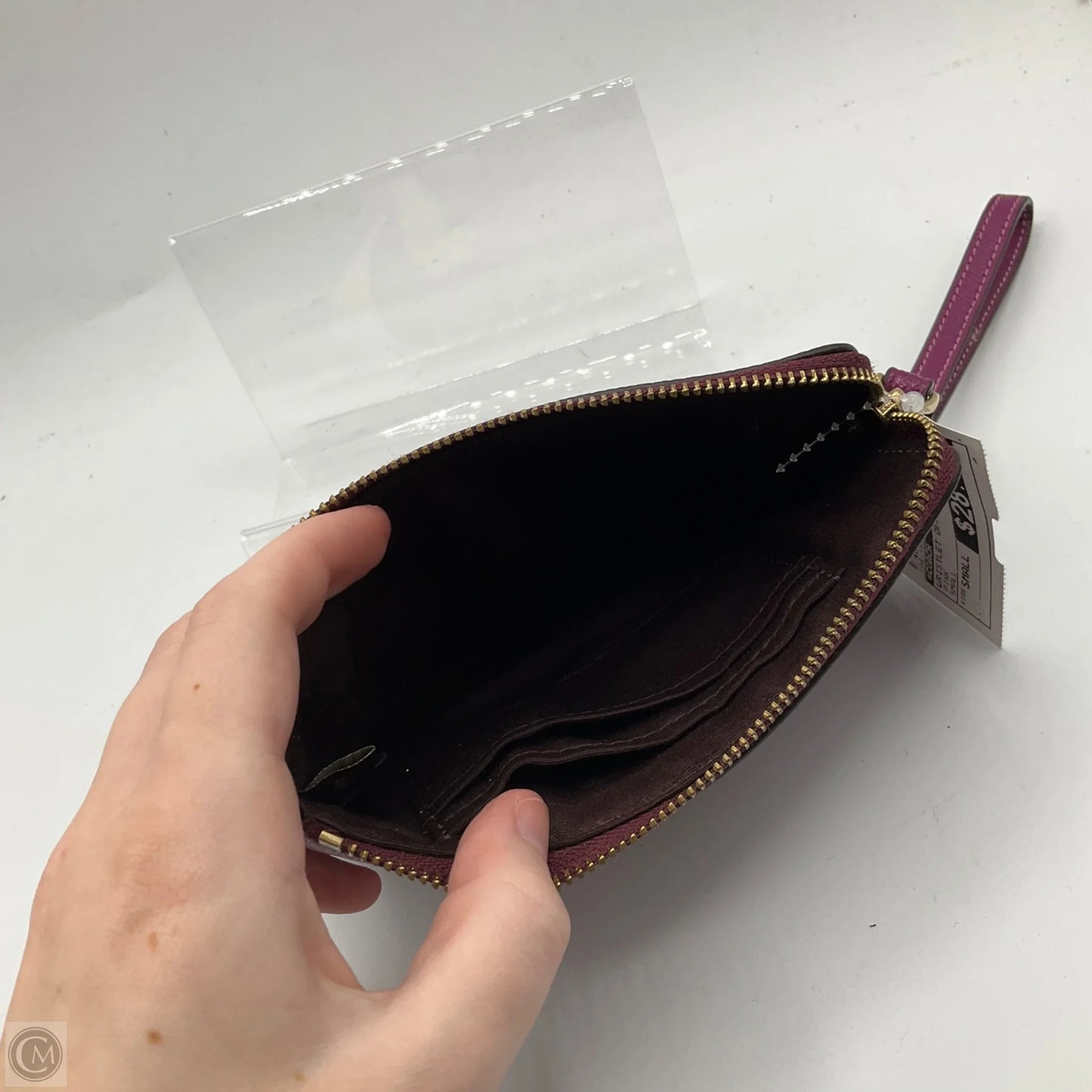 Wristlet Designer By Coach, Size: Small