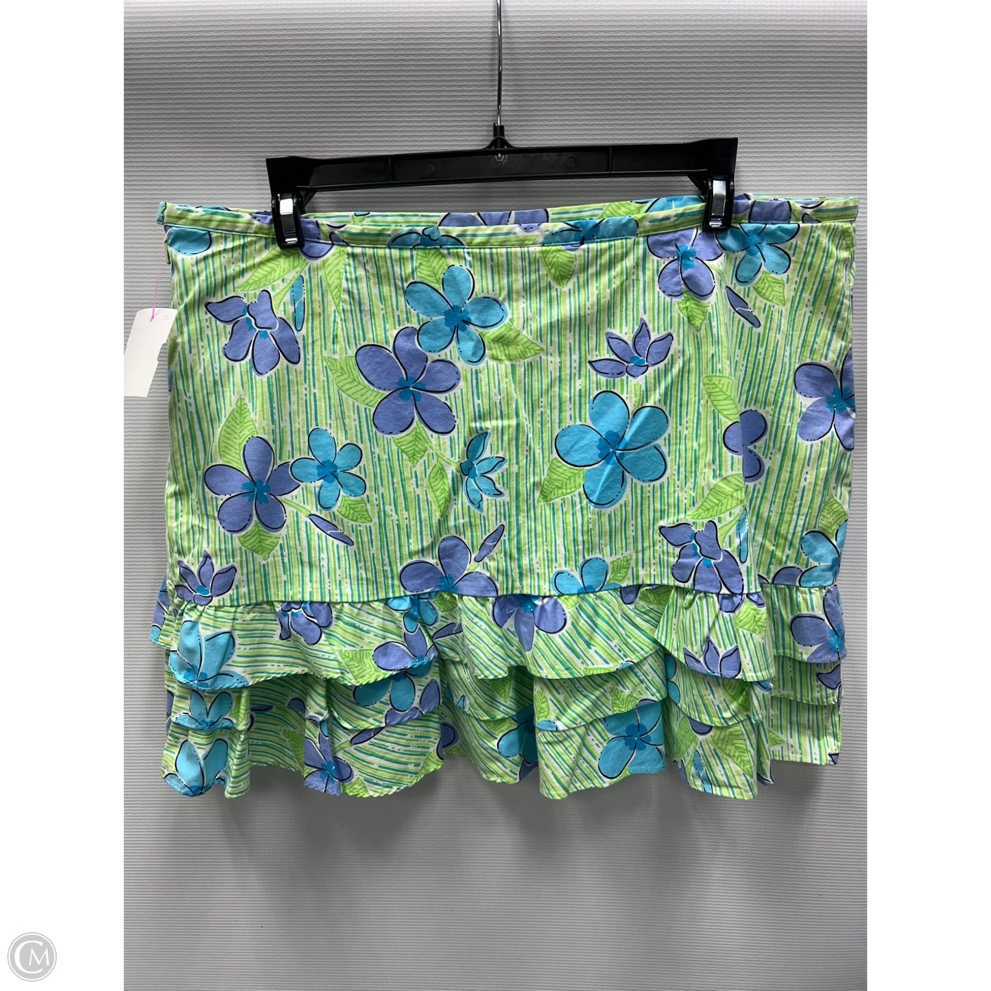 Skirt Designer By Lilly Pulitzer In Floral Print, Size: 12