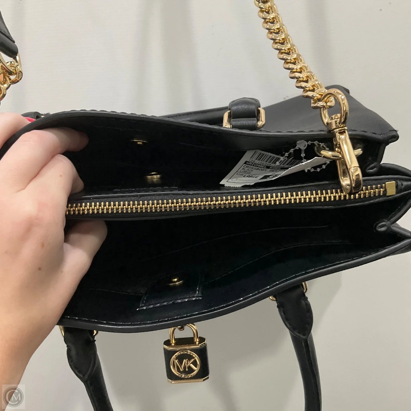 Crossbody Designer By Michael Kors, Size: Large