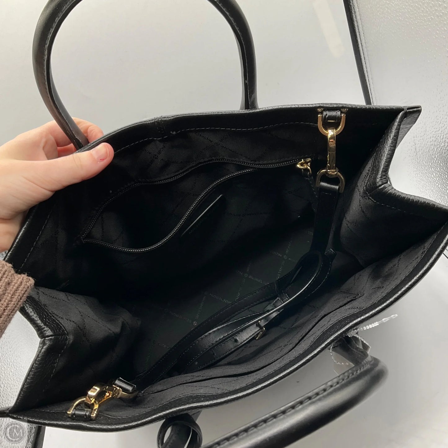 Tote Designer By Michael Kors, Size: Large