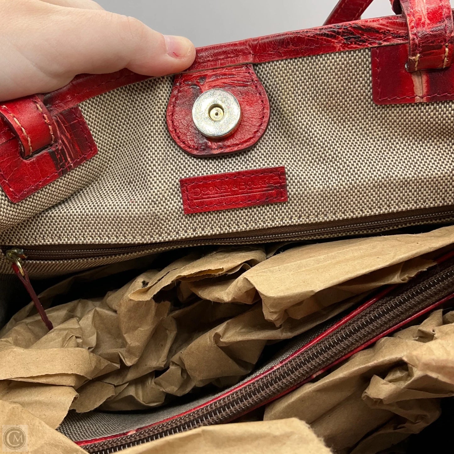 Handbag Designer By Dooney And Bourke, Size: Large