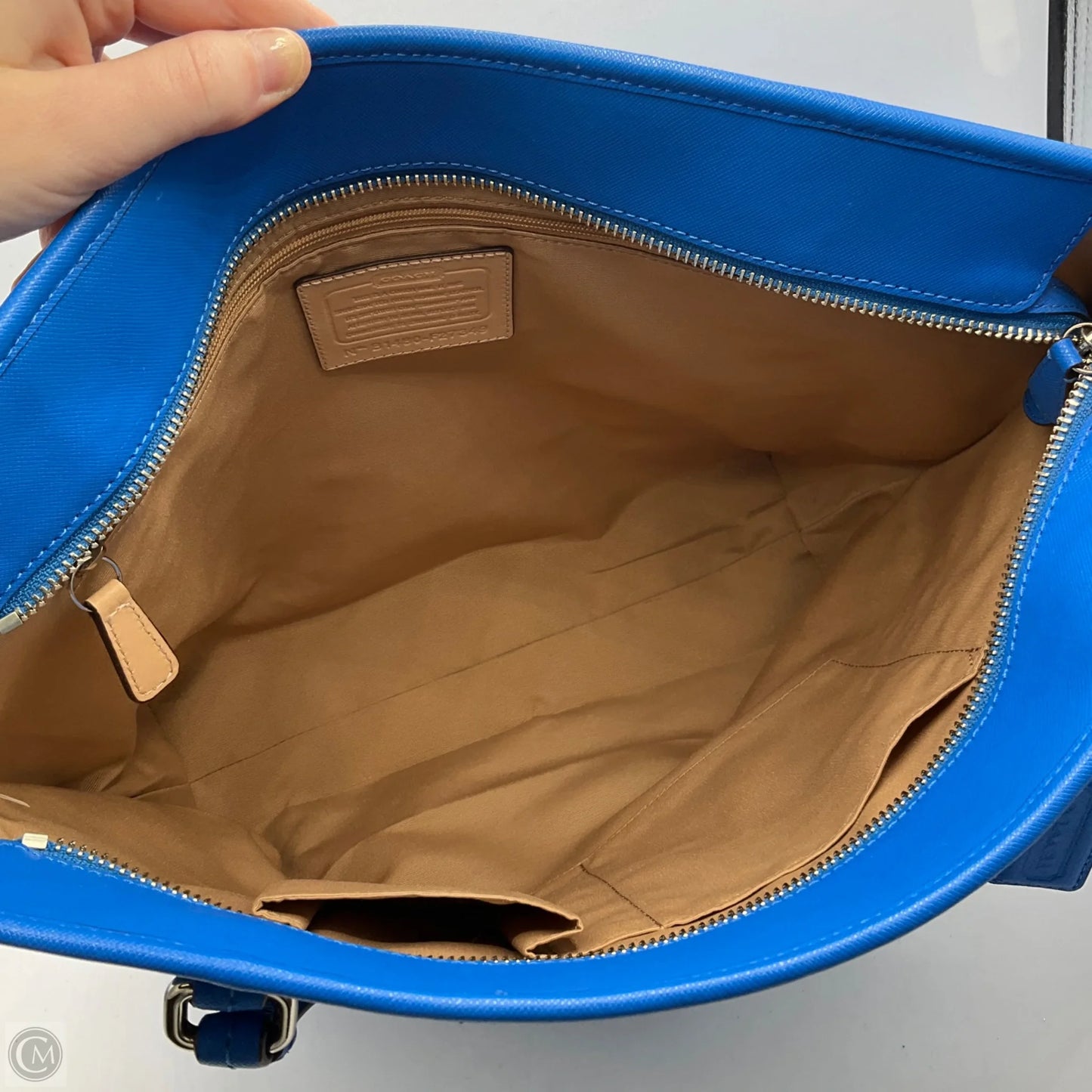 Handbag Designer By Coach, Size: Large