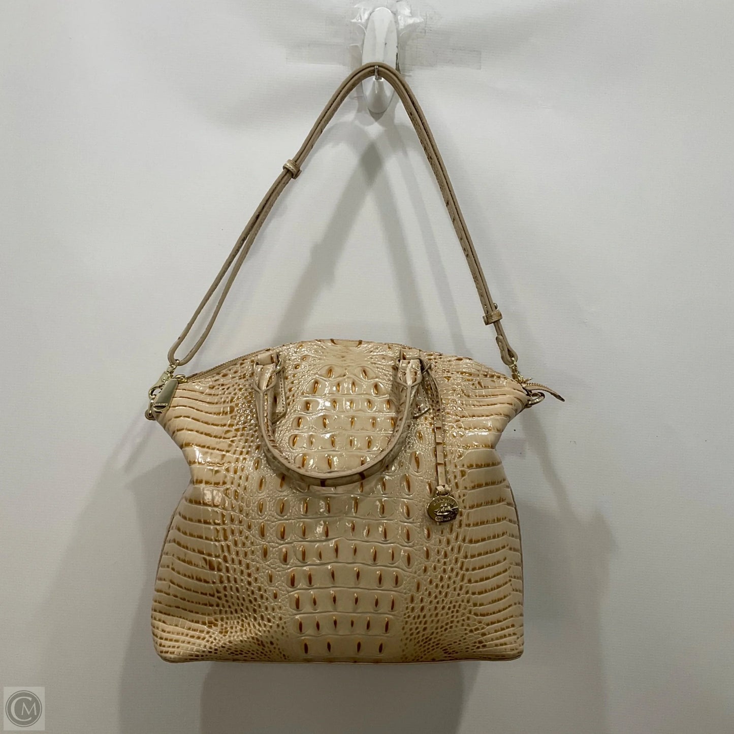 Handbag Designer By Brahmin, Size: Large