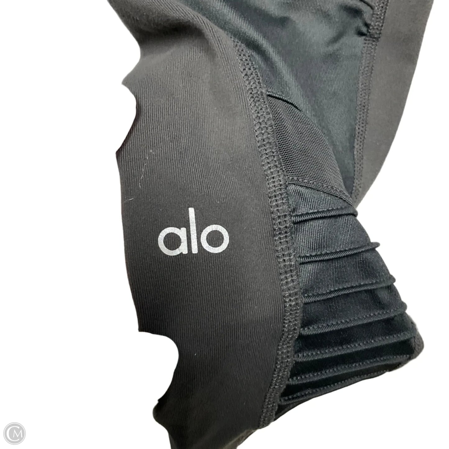 Athletic Leggings By Alo In Grey, Size: Xs