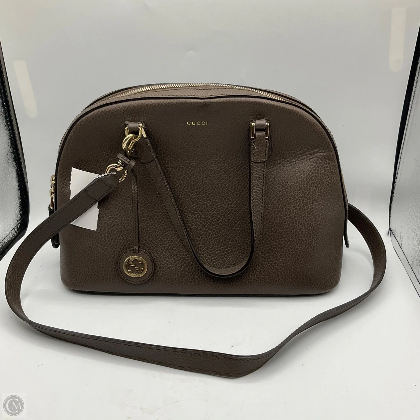 Gucci Lady Dollar Dome Satchel Size: Medium