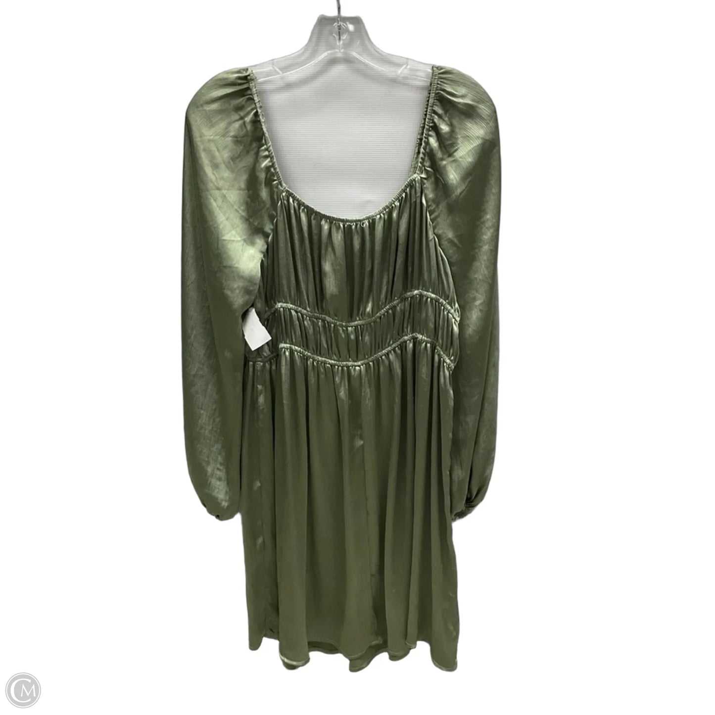 Dress Casual Midi By Arula In Green, Size: 2x