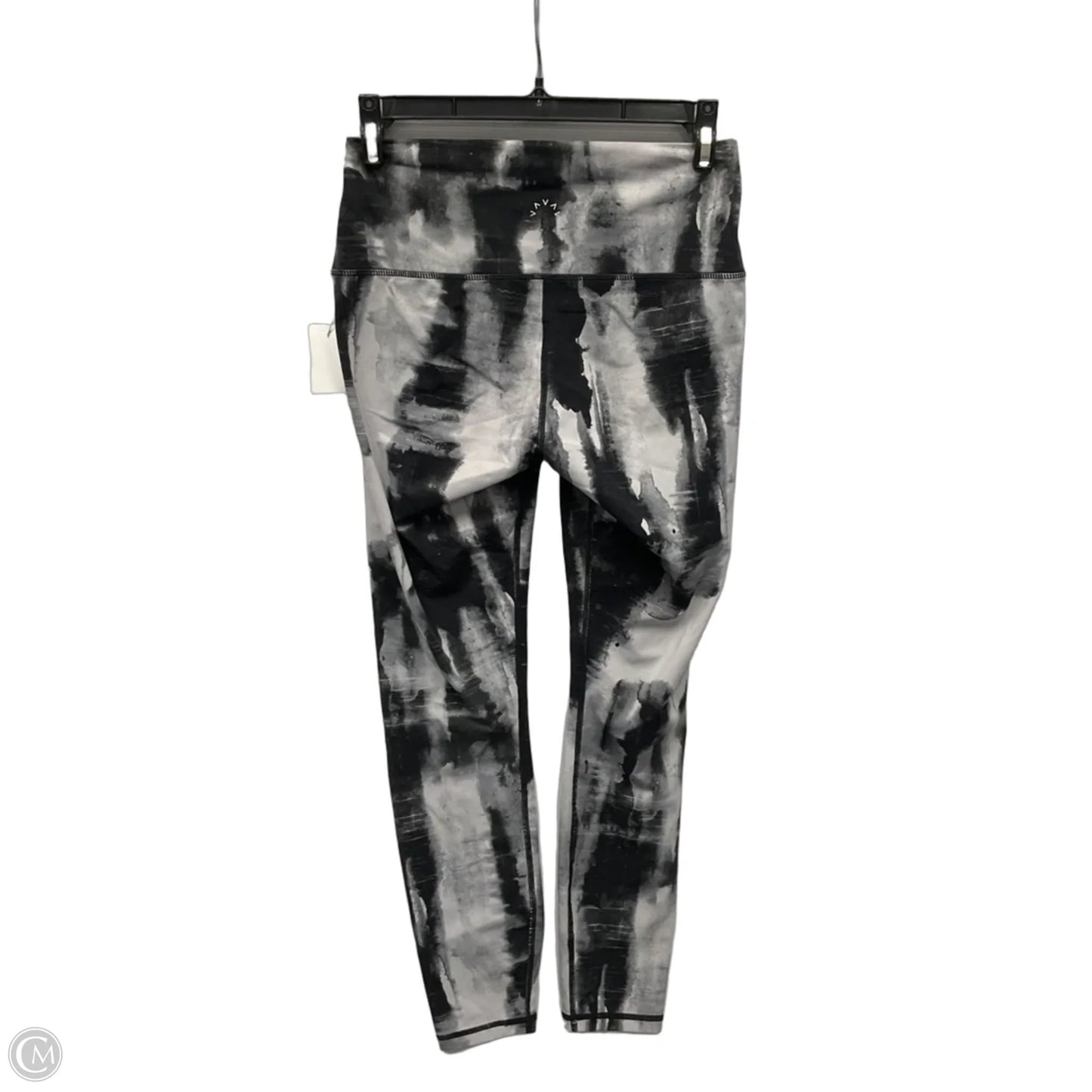 Athletic Leggings By Varley In Black & White, Size: S