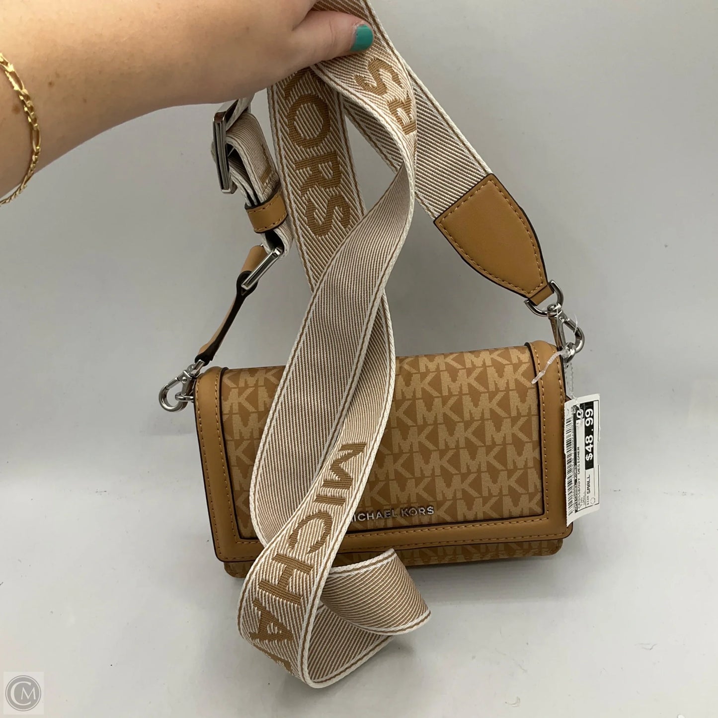 Crossbody Designer By Michael Kors, Size: Small
