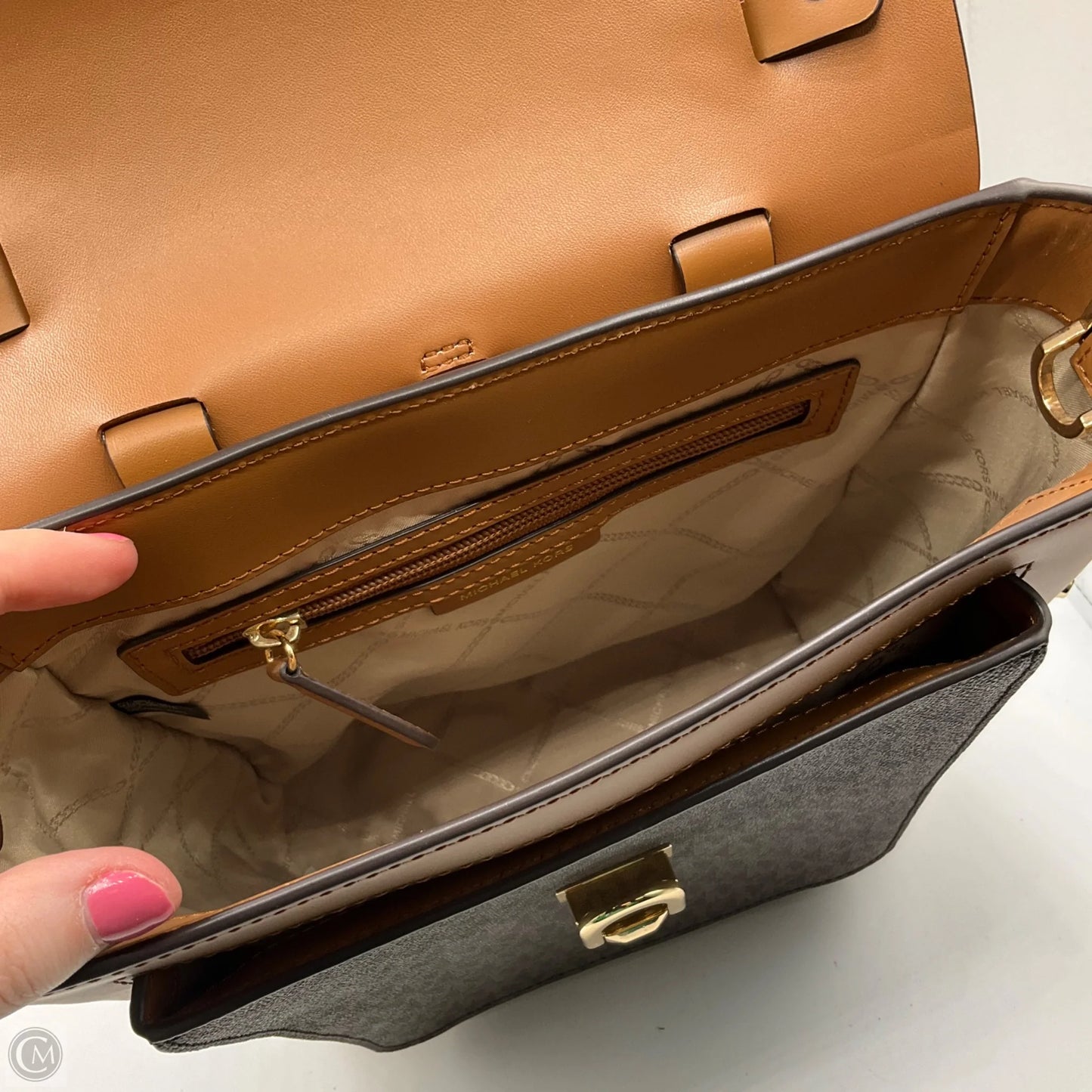 Backpack Designer By Michael Kors, Size: Medium