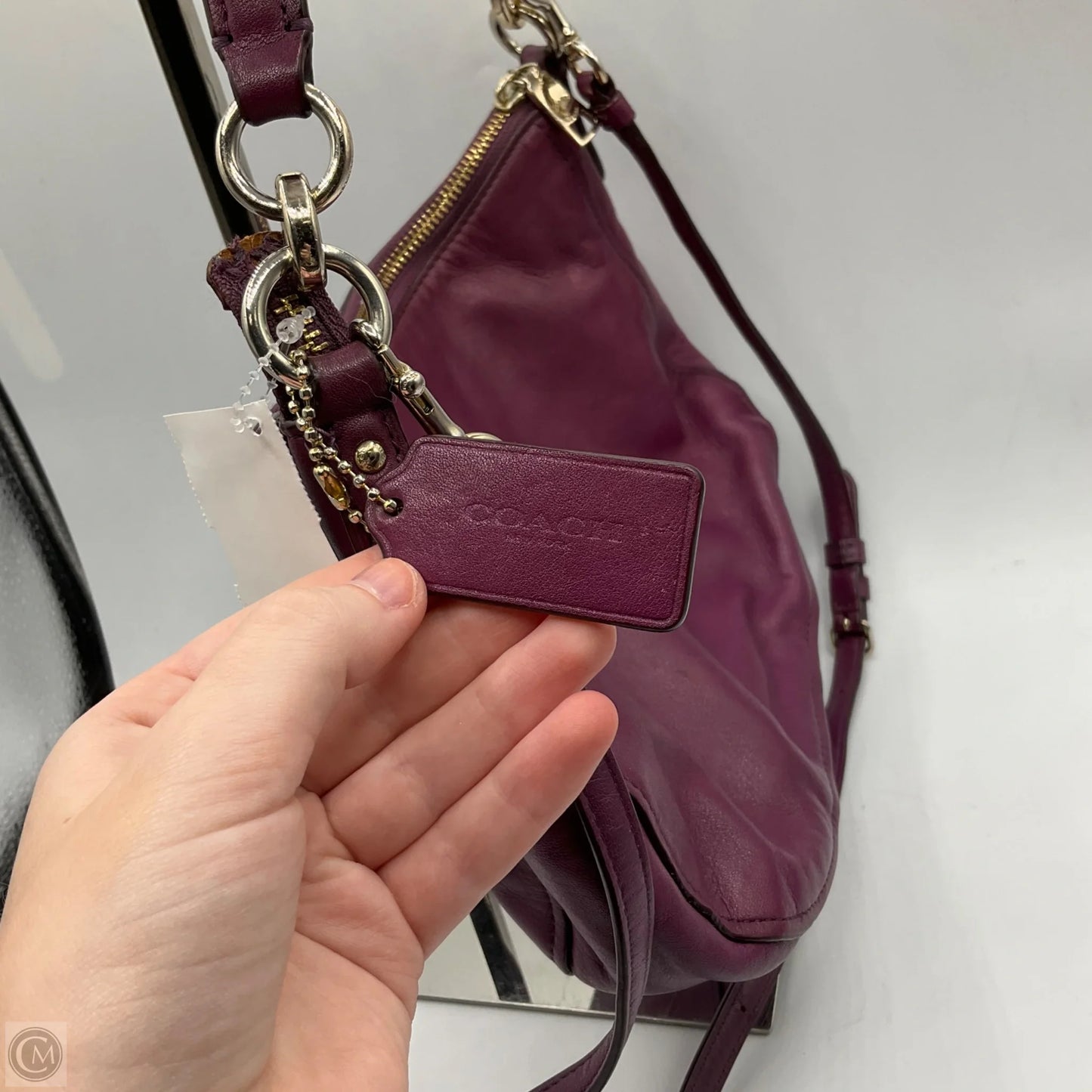 Handbag Designer By Coach, Size: Medium