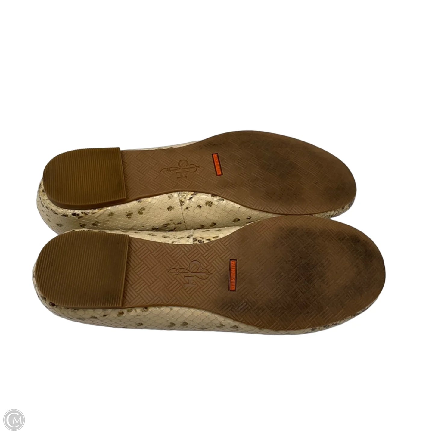 Sandals Flats By Cole-haan In Snakeskin Print, Size: 6.5
