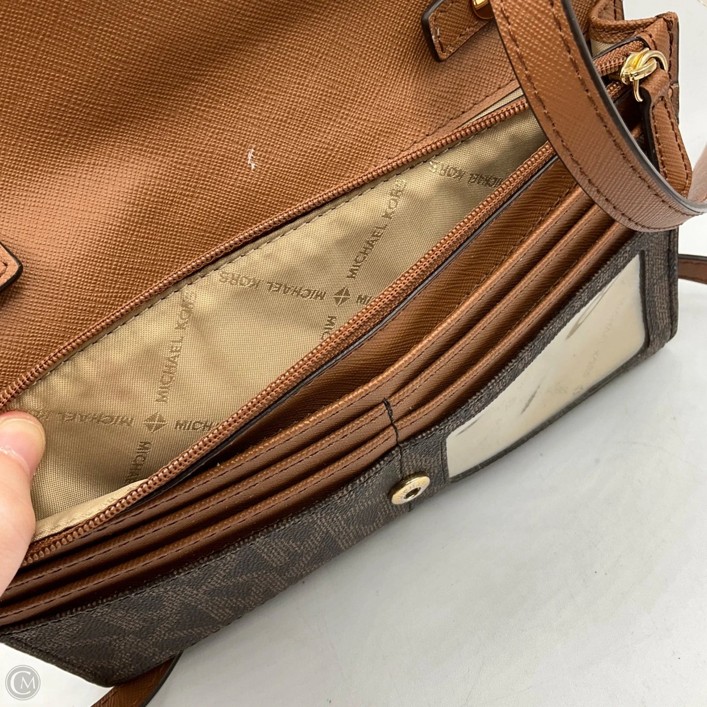 Crossbody Designer By Michael Kors, Size: Small