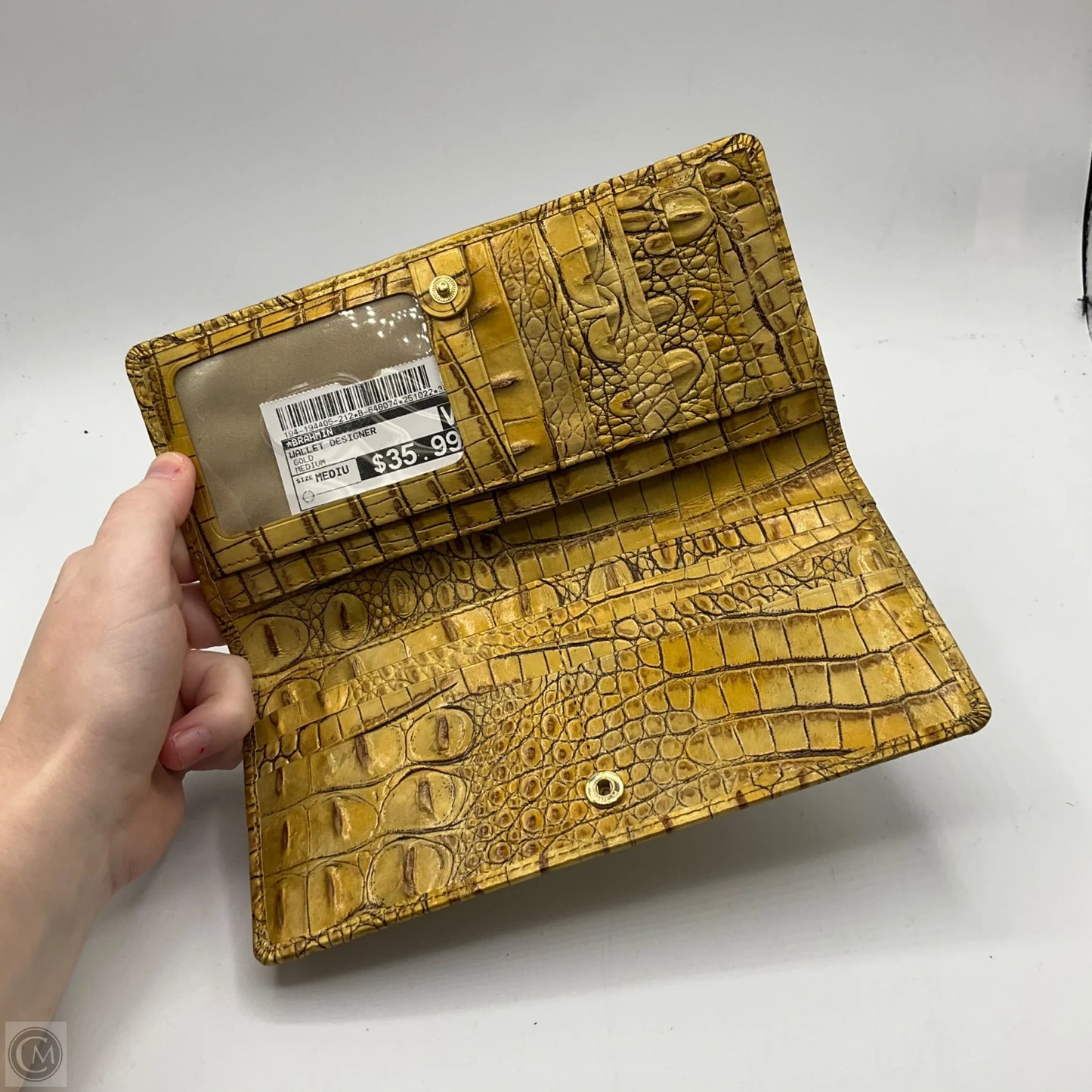 Wallet Designer By Brahmin, Size: Medium
