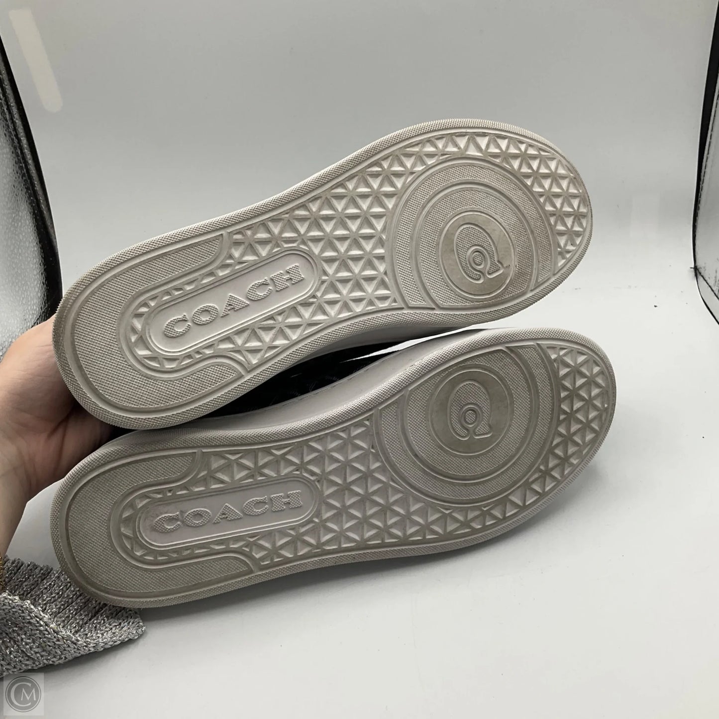 Shoes Designer By Coach In Blue, Size: 8