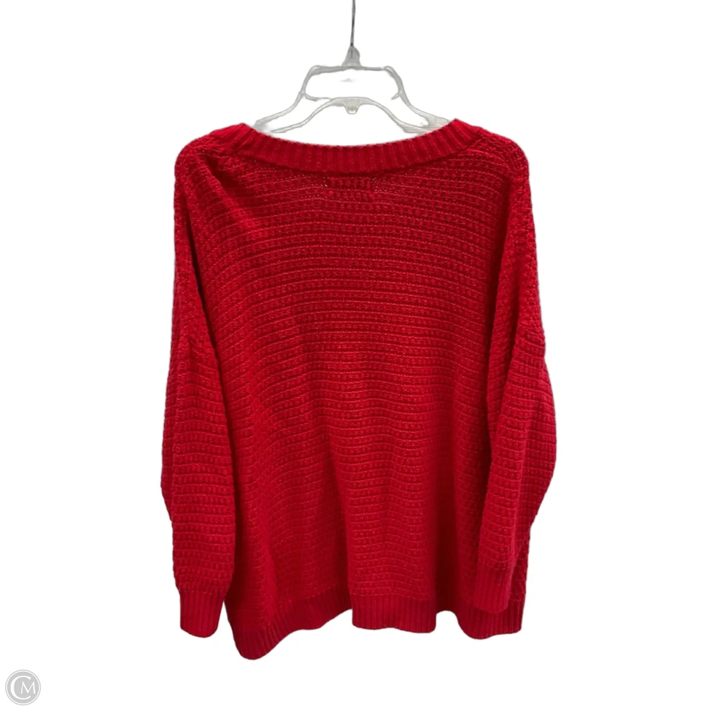 Sweater By Old Navy In Red, Size: 3x