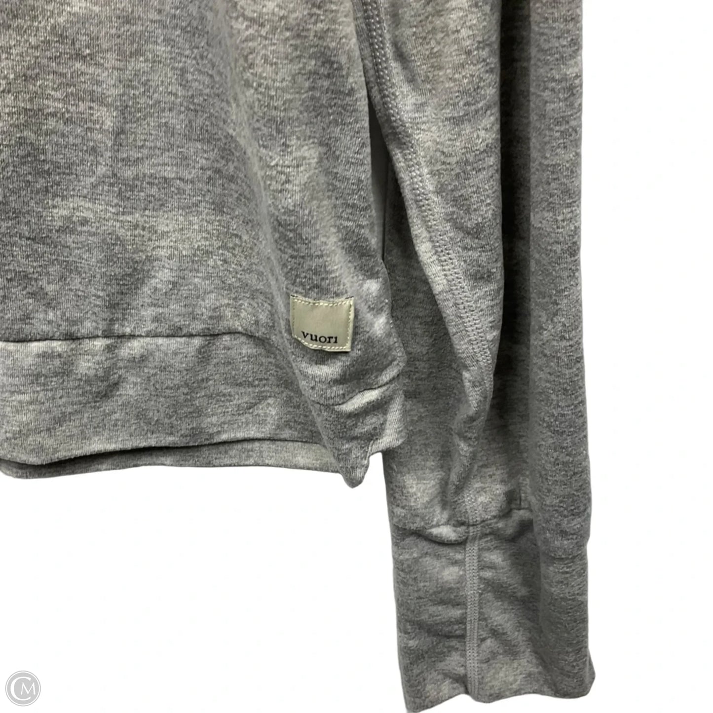 Athletic Sweatshirt Hoodie By Vuori In Camouflage Print, Size: M