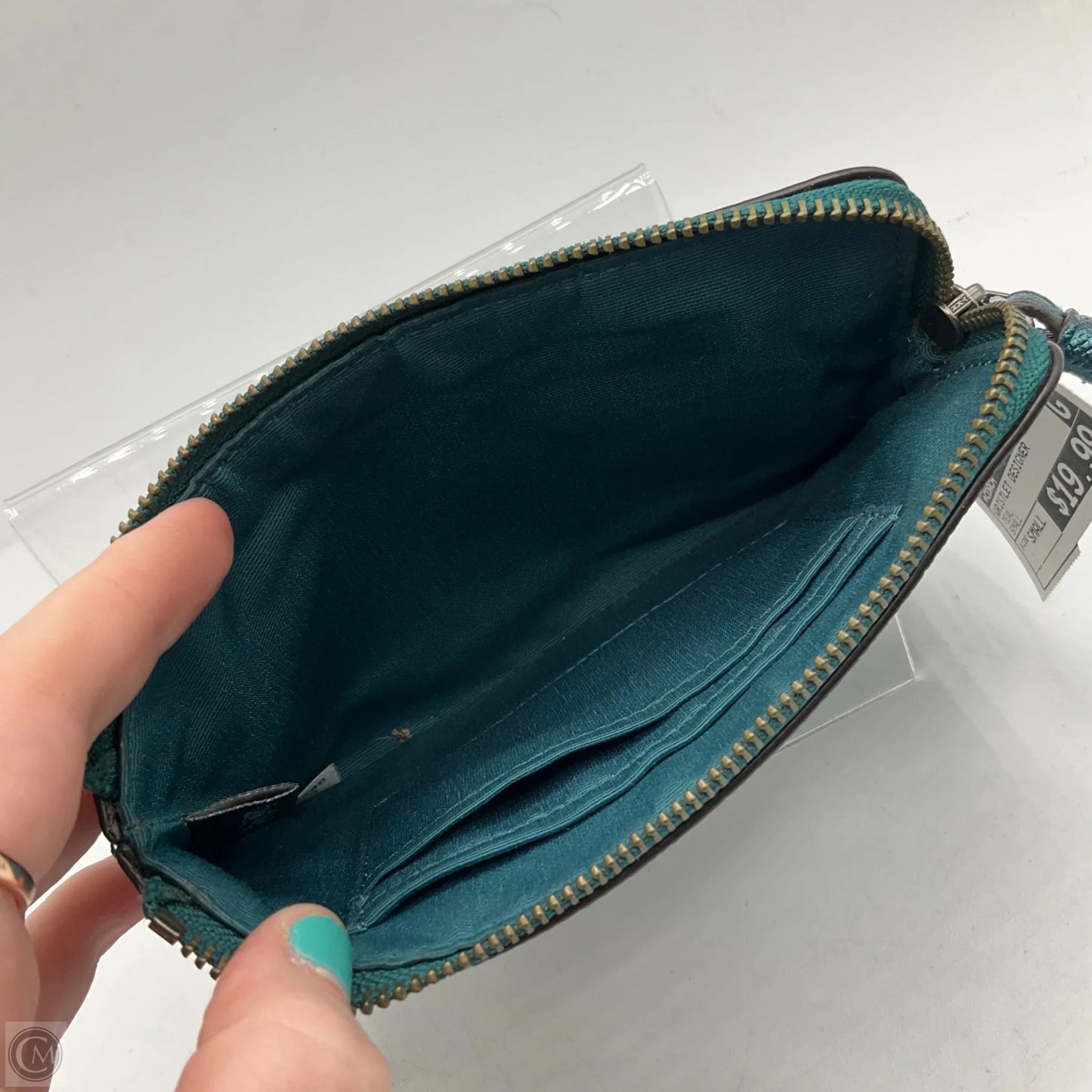 Wristlet Designer By Coach, Size: Small