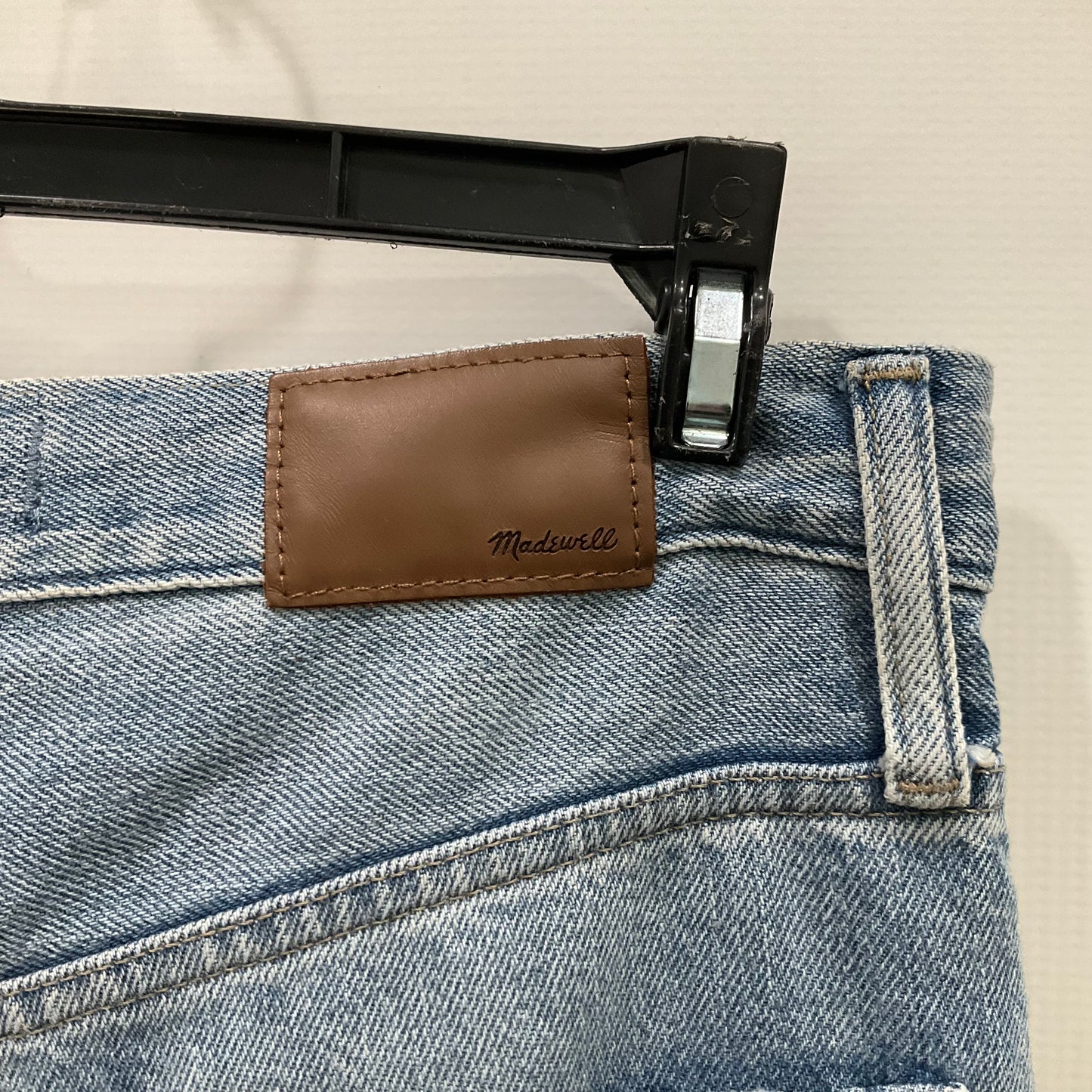Jeans Straight By Madewell In Blue Denim, Size: 6