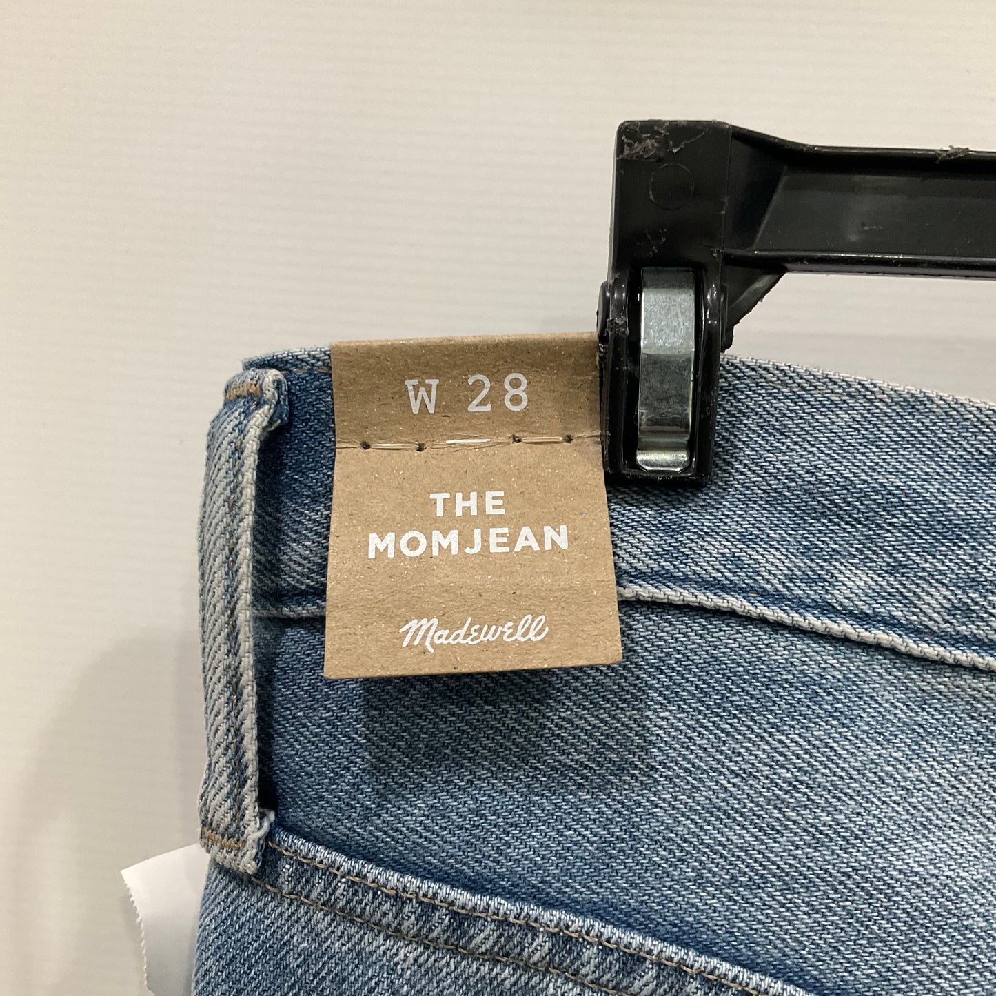 Jeans Straight By Madewell In Blue Denim, Size: 6