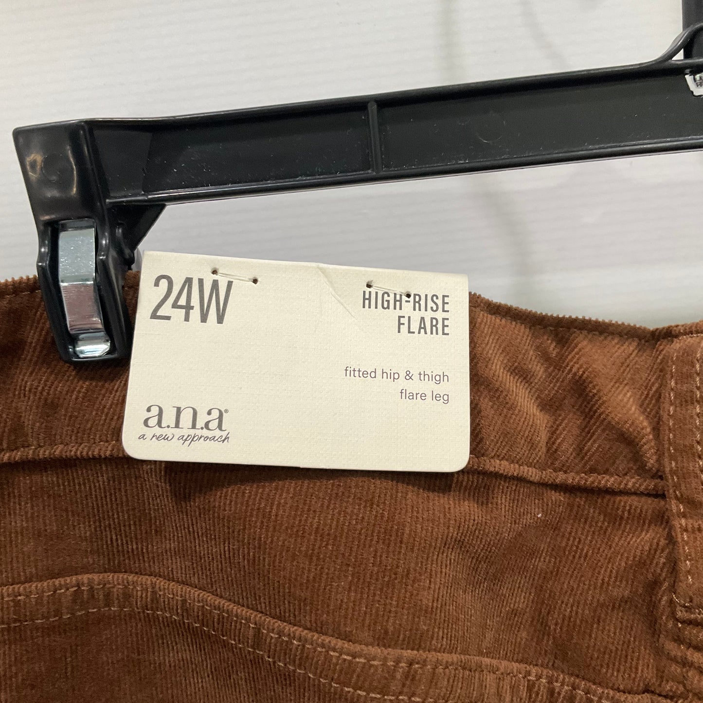 Pants Corduroy By Ana In Brown, Size: 24