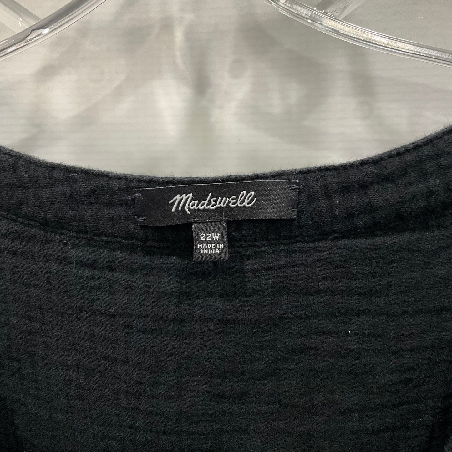 Dress Casual Maxi By Madewell In Black, Size: 22