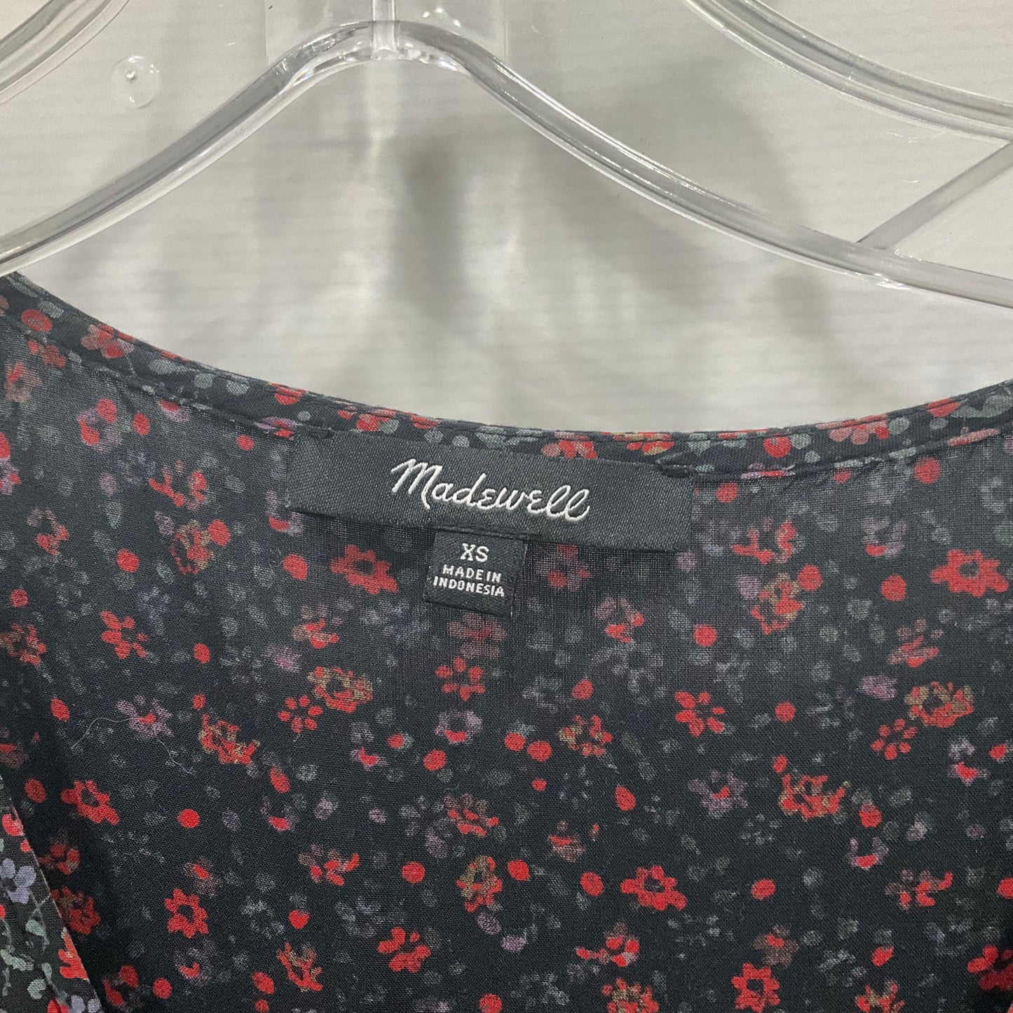 Dress Casual Midi By Madewell In Floral Print, Size: Xs