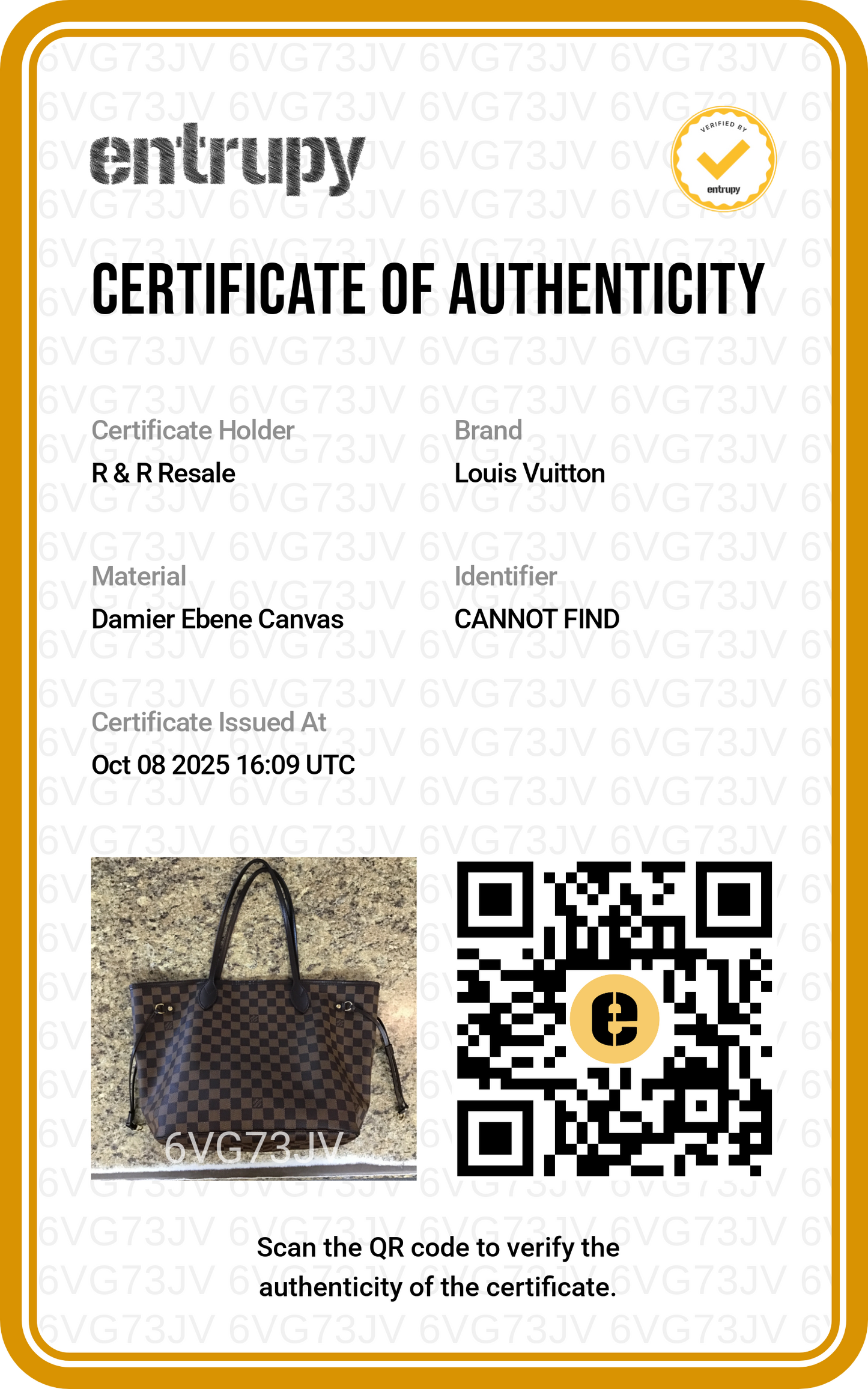 Handbag Luxury Designer By Louis Vuitton In Brown, Size:Large