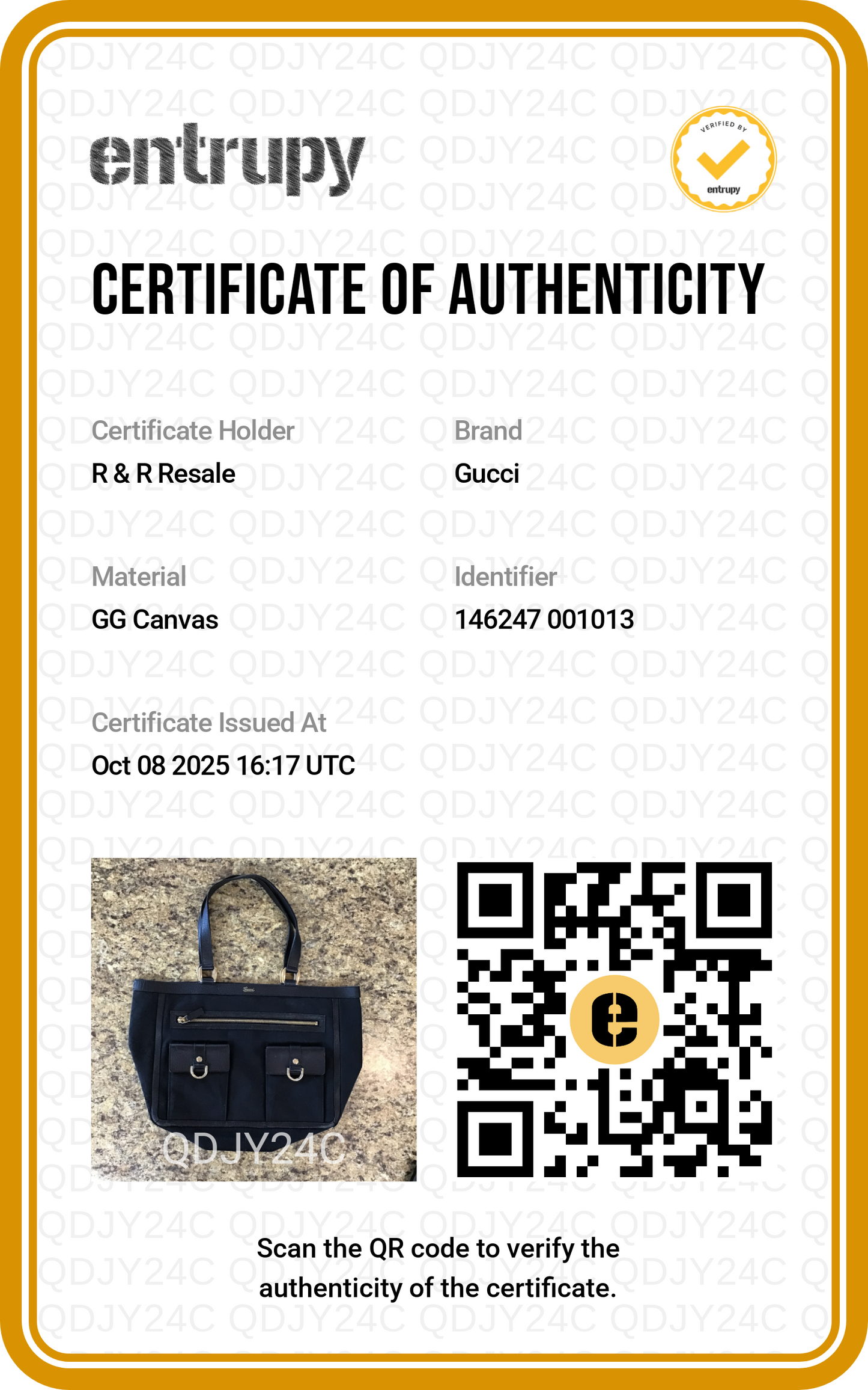 Handbag Luxury Designer By Gucci In Black, Size:Medium