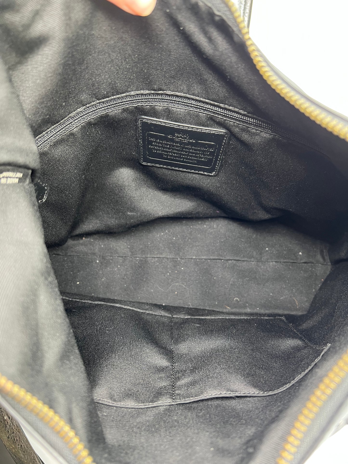 HANDBAG DESIGNER by COACH In BLACK, Size: LARGE