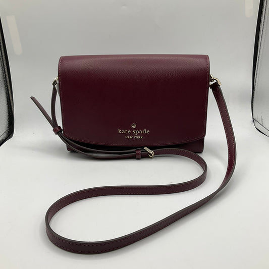 CROSSBODY DESIGNER by KATE SPADE In MAROON, Size: SMALL