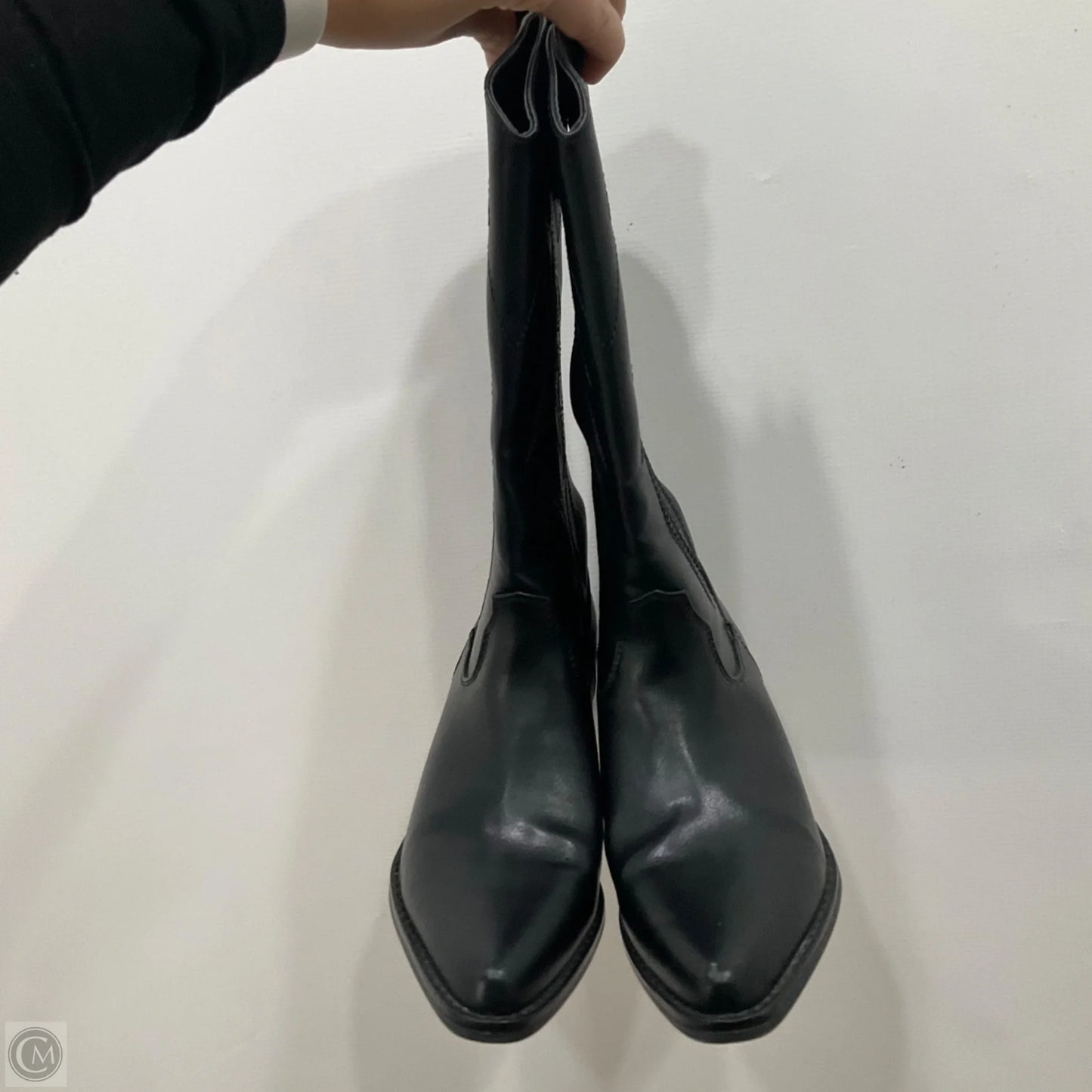 Boots Mid-calf Heels By Madden Girl In Black, Size: 6
