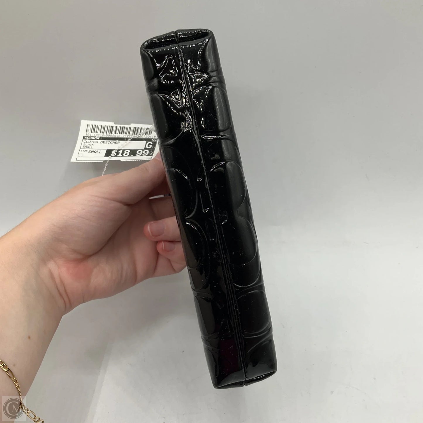 Clutch Designer By Coach, Size: Small