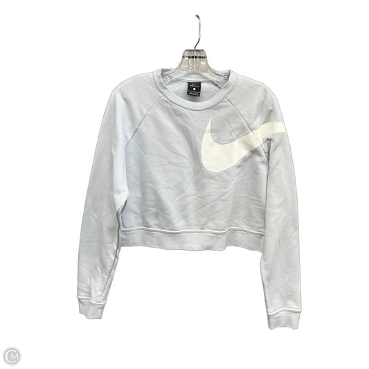 Sweatshirt Crewneck By Nike Apparel In Grey, Size: S