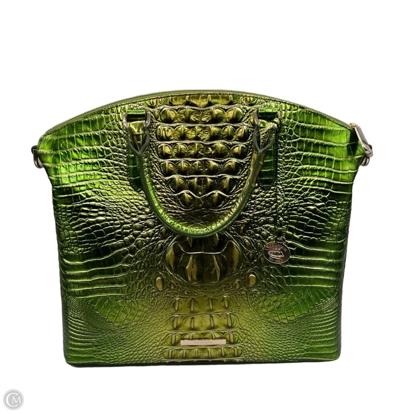 Handbag Designer By Brahmin, Size: Medium
