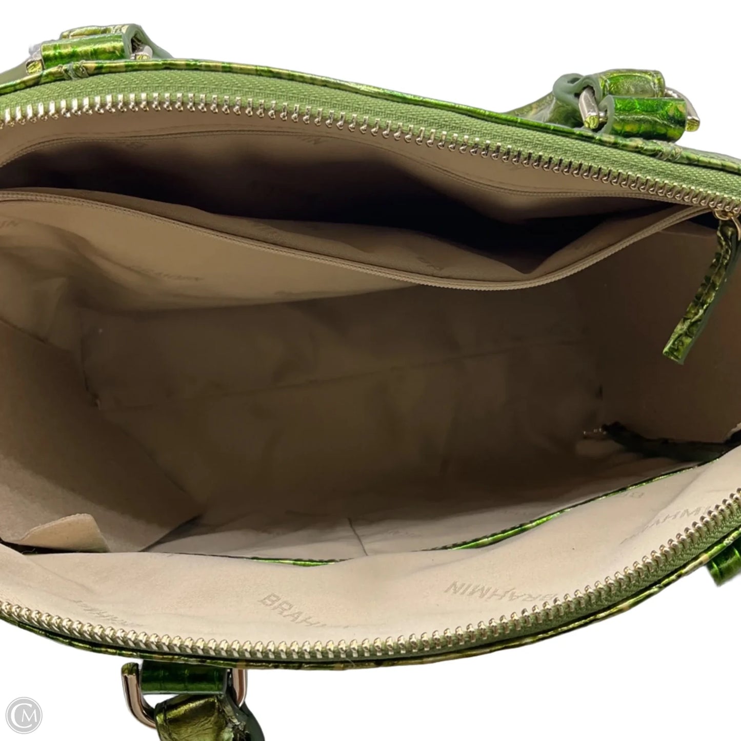 Handbag Designer By Brahmin, Size: Medium