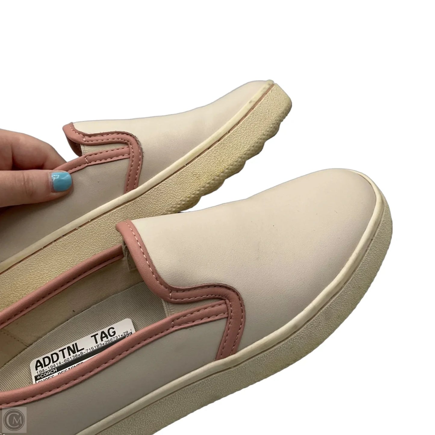 Shoes Designer By Coach In Pink, Size: 6.5