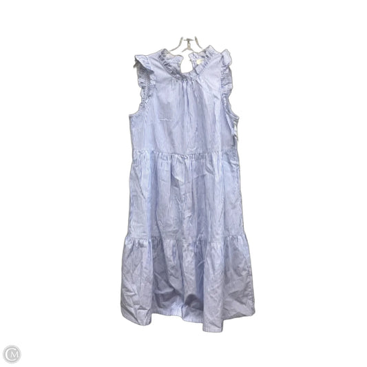 Dress Casual Maxi By J. Crew In Striped Pattern, Size: 10p