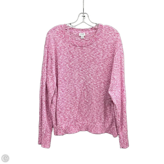 Sweater By J. Crew In Pink, Size: Xl