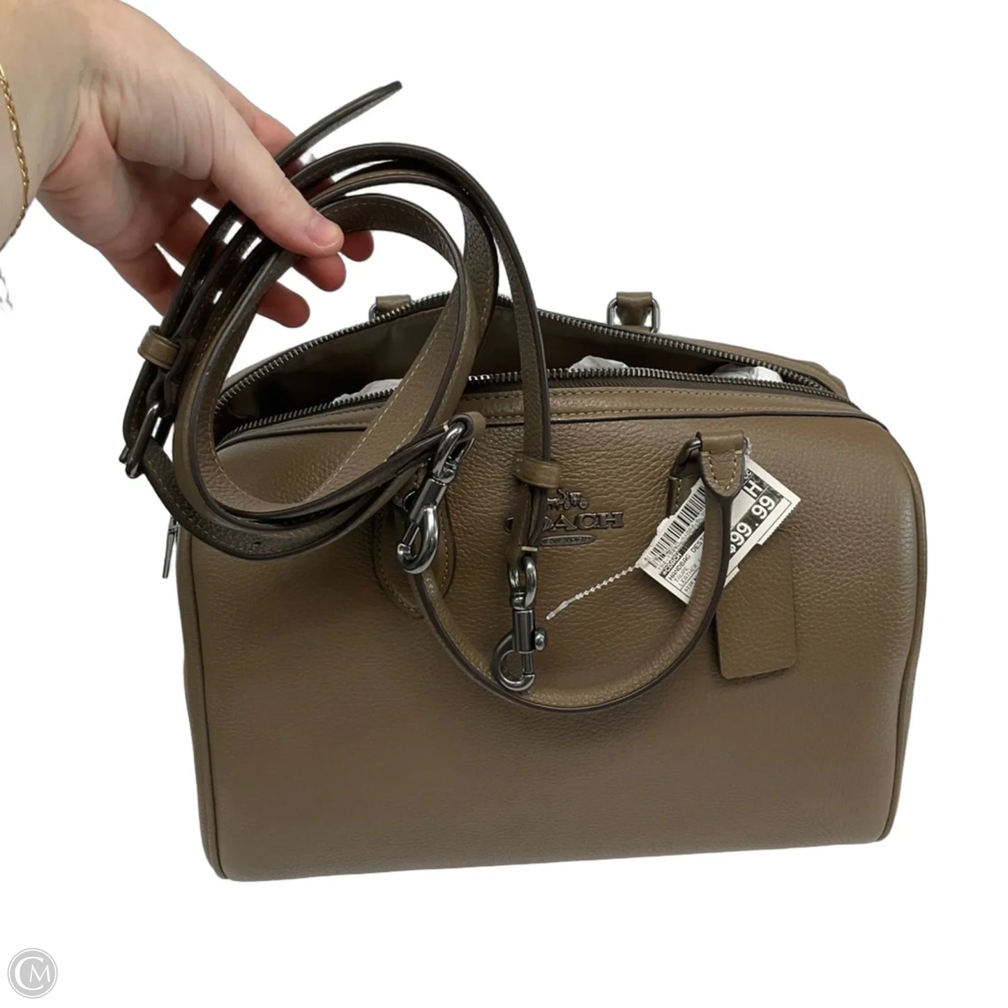 Handbag Designer By Coach, Size: Medium