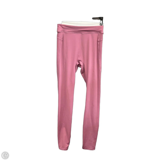Athletic Leggings By Clothes Mentor In Pink, Size: M