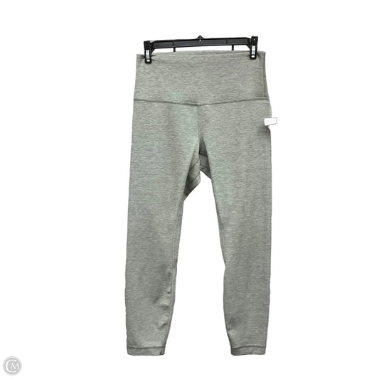 Athletic Leggings By Lululemon In Green, Size: 8