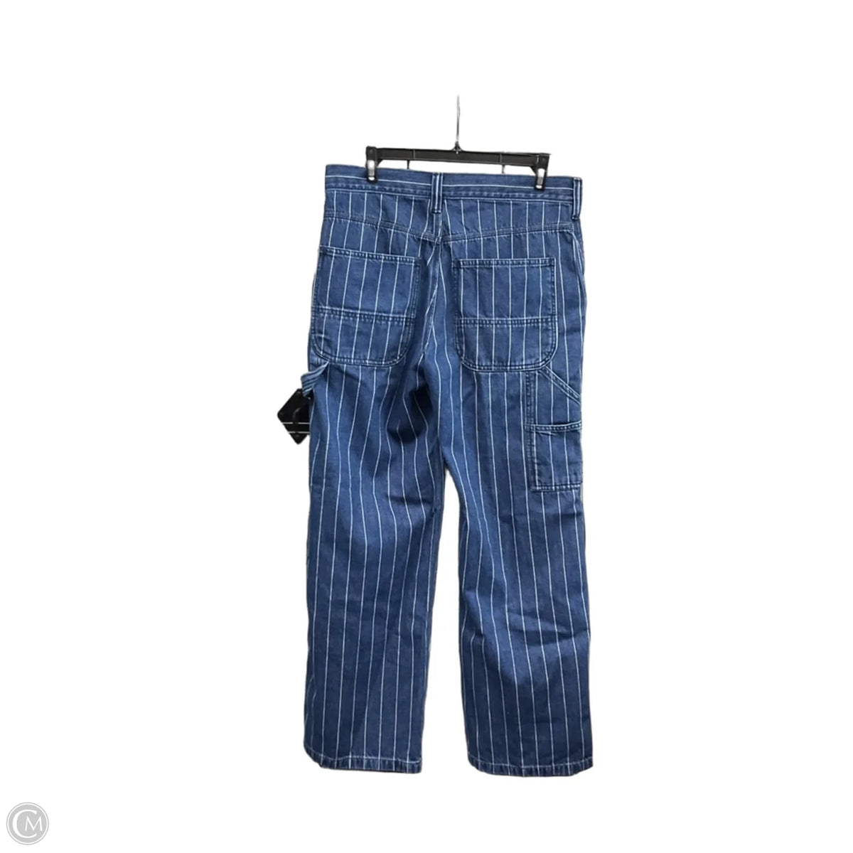 Jeans Straight By Gap In Striped Pattern, Size: 6p