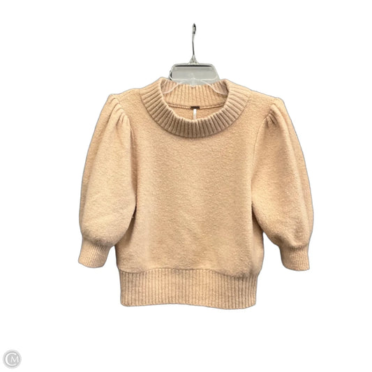 Sweater By Free People In Peach, Size: L