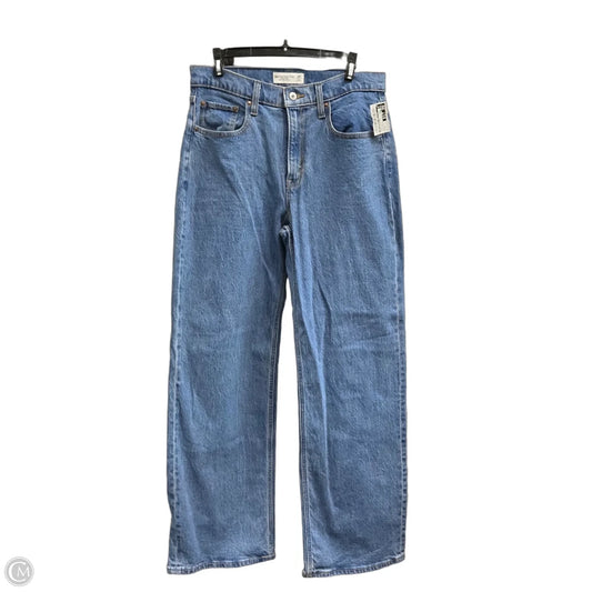 Jeans Boyfriend By Abercrombie And Fitch In Blue Denim, Size: 6