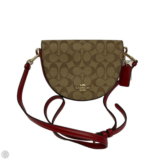 Crossbody Designer By Coach, Size: Small