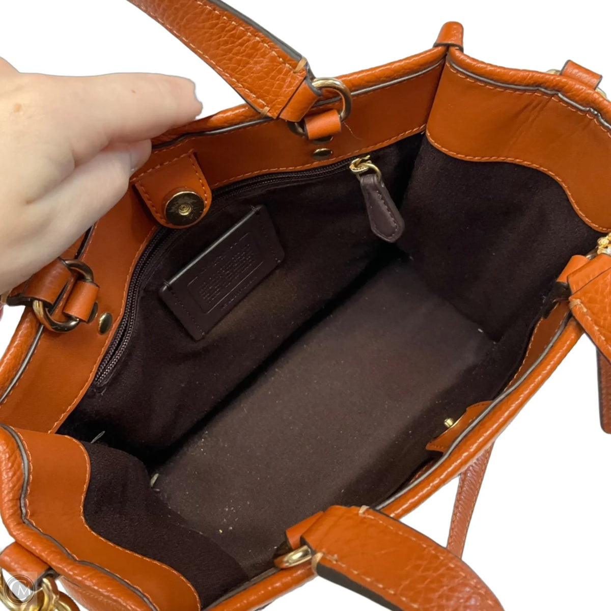 Crossbody Designer By Coach, Size: Small