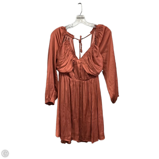 Dress Casual Short By Anthropologie In Brown, Size: S