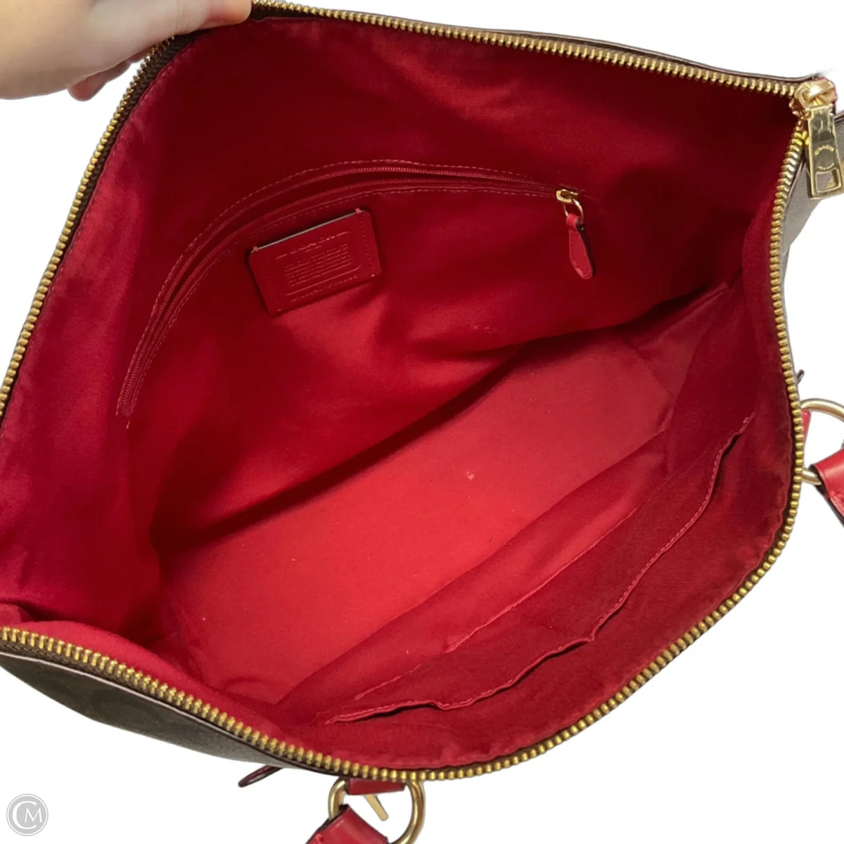 Handbag Designer By Coach, Size: Medium